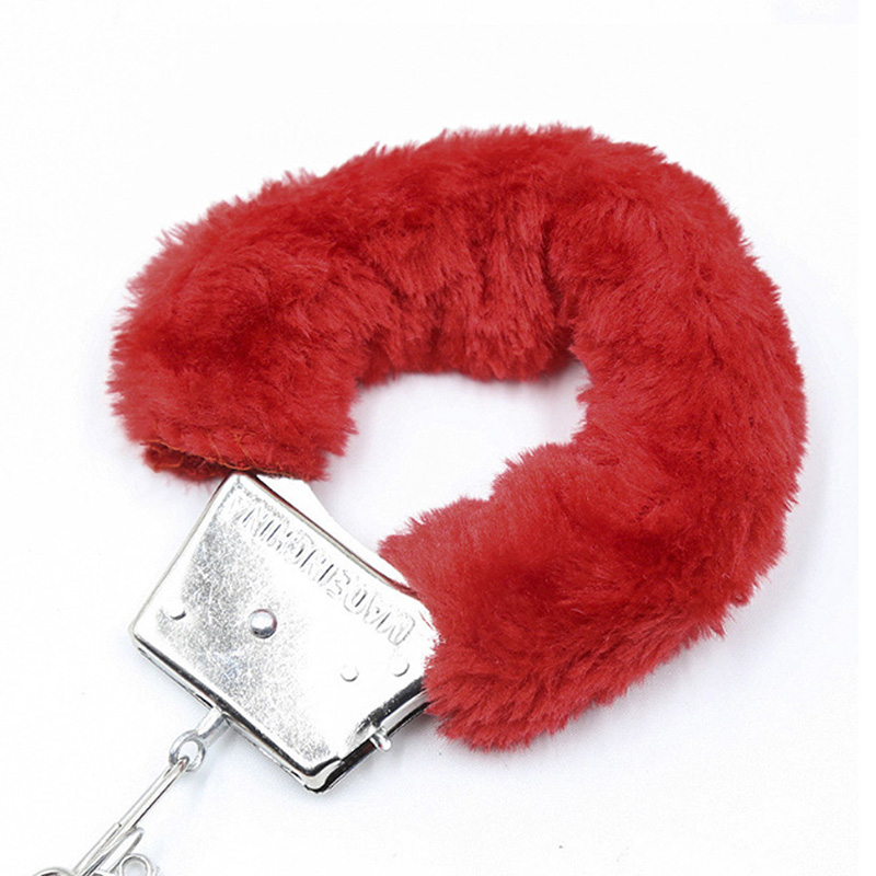Furry Handcuffs Costume Sex Toy Fancy Dress 3 Colors