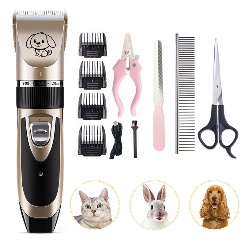 Pet Dog Animal Electrical Trimmer Shaver Professional Hair Clipper ...