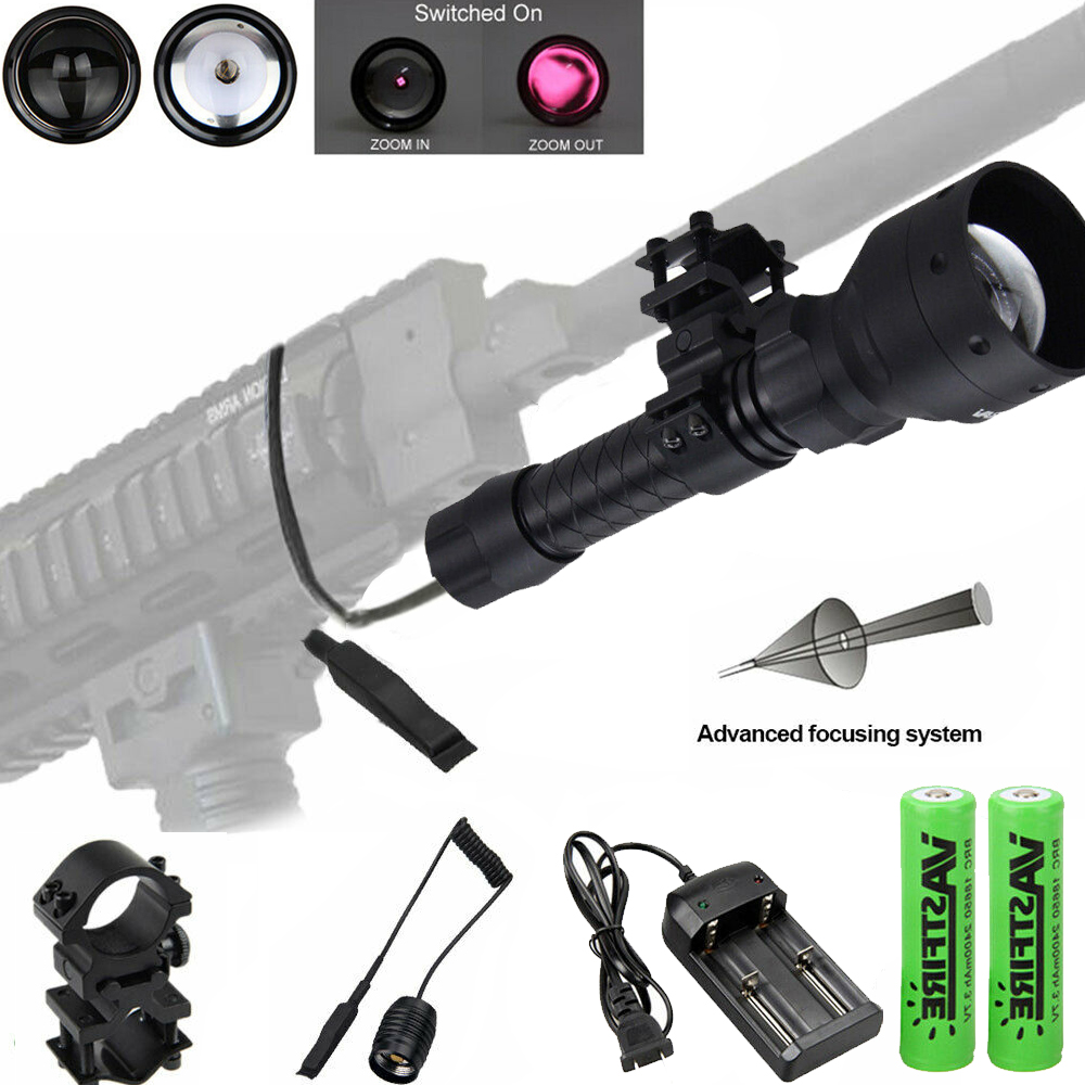 850nm IR illuminator Infrared Light Night Vision Zoom Military