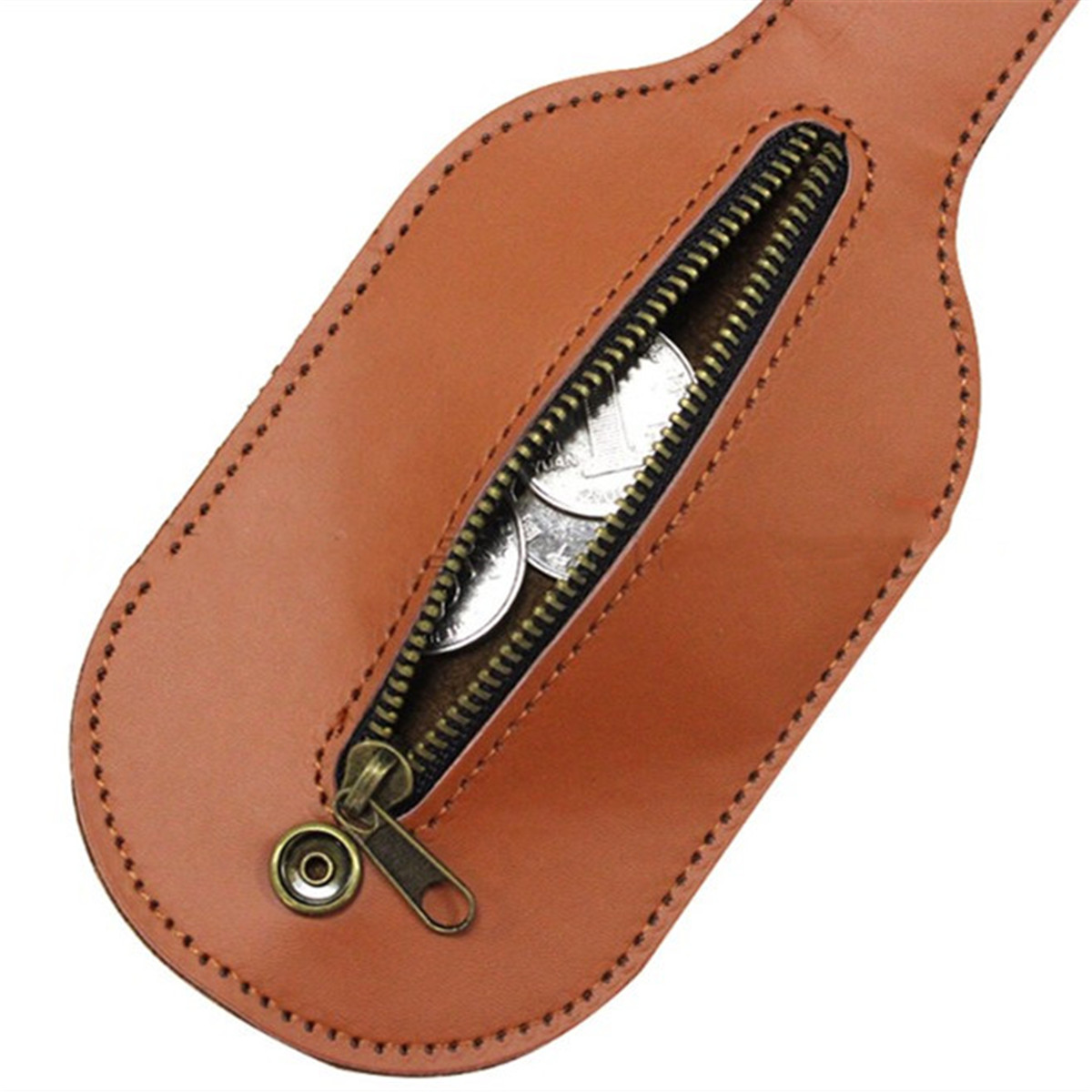 PU Coin Purse SAP Racket Large Capacity Leather Vintage Key Change Storage Bag | eBay