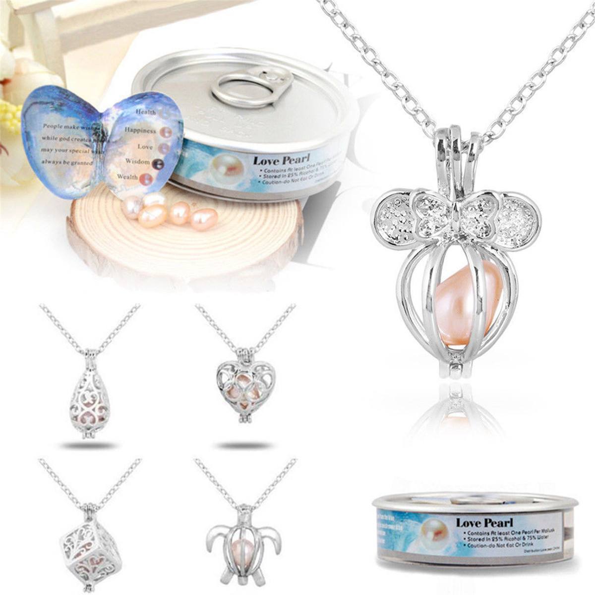 pearl locket cage