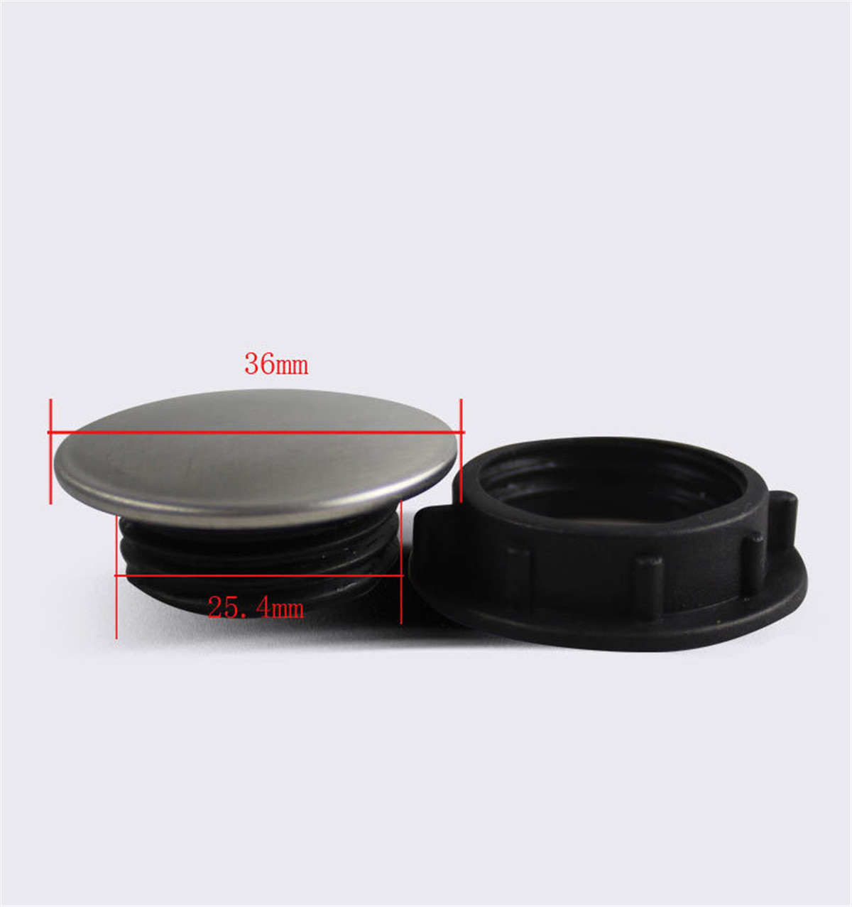 Stainless Steel Kitchen Sink Tap Hole Blanking Plug Plate Stopper Cover