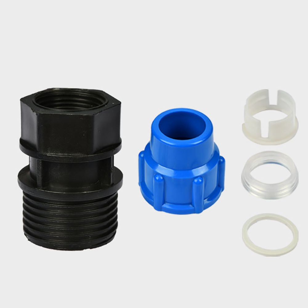 MDPE Quick Connecor Adaptor Compression Fitting Water Pipe Irrigation