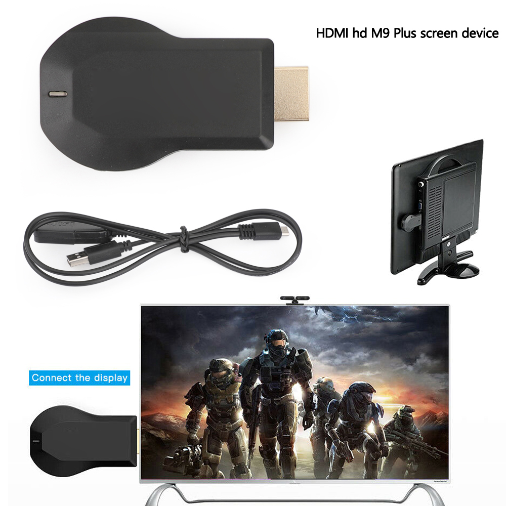 Anycast M9 Plus Wifi Display Receiver Dongle Tv Dlna Airplay Miracast Hd 1080p Ebay