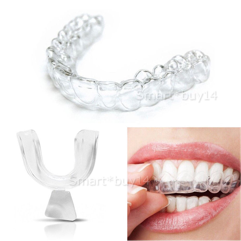 4x Silicone Night Mouth Guard for Teeth Clenching Grinding ...