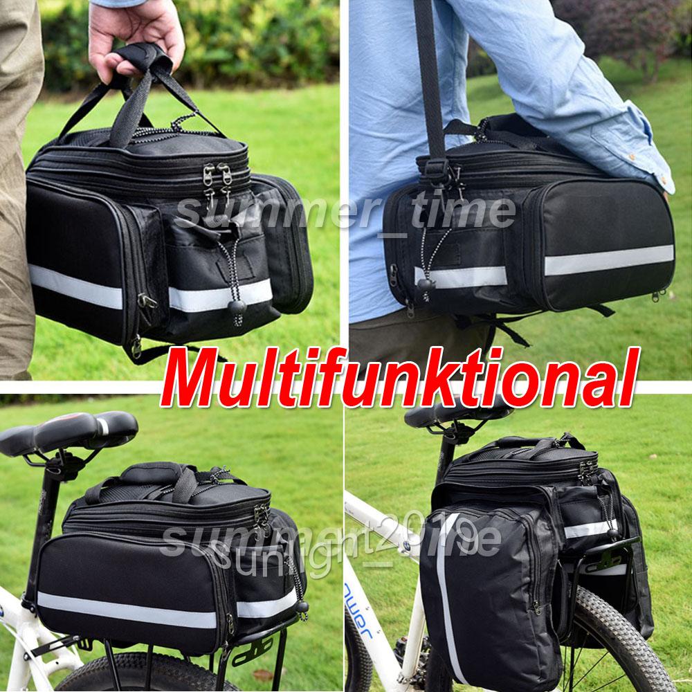 Multifunktion Fahrrad Tasche Gepäckträger Gepäcktasche