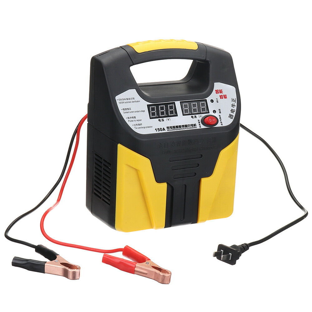 12V24V 15A 360W Portable Car Battery Charger Booster Automatic Pluse