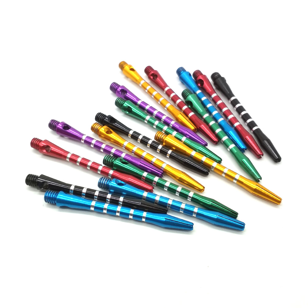 30 pcs 6 color Aluminium Dart Shafts Darts Accessory Hard Metal Stems Alloy Pole eBay