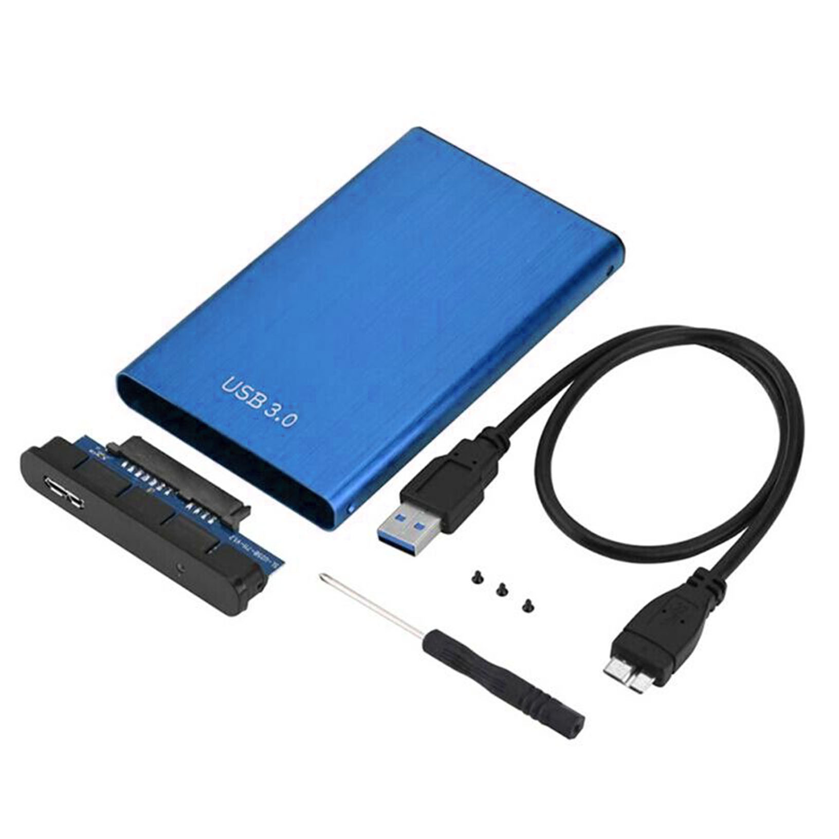 Jectse External Hard Drive Ultra Thin Portable HDD USB 3.0 HDD Ex