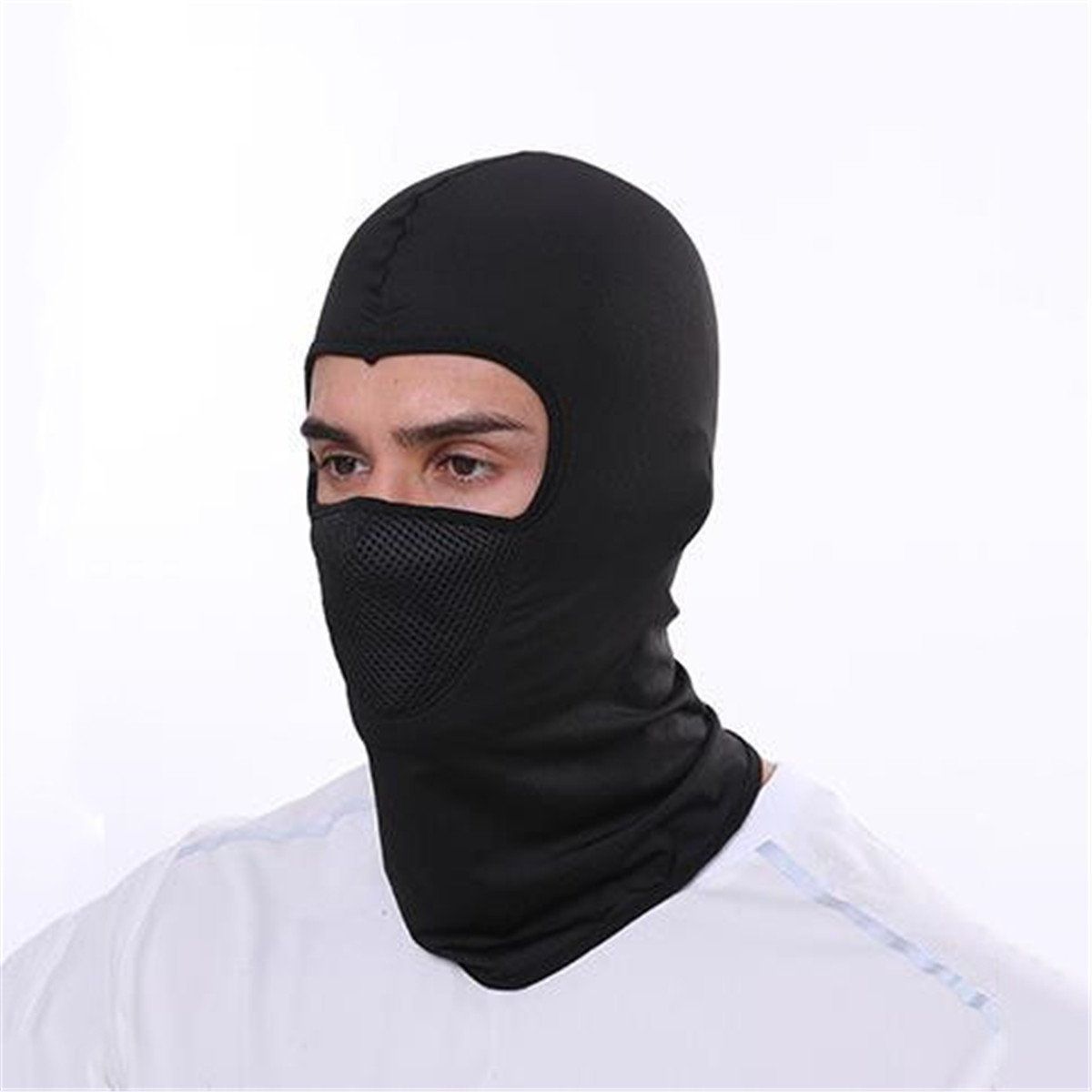 Outdoor Motorcycle Cycling Full Face Balaclava Mask Protection Neck UV ...
