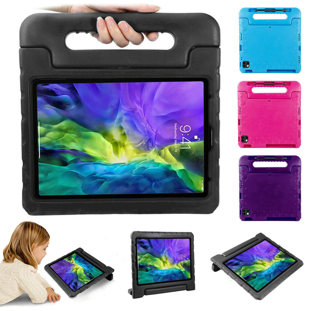 For iPad Pro 12.9" 2020 4th Gen Child Kids Safe EVA Shockproof Stand