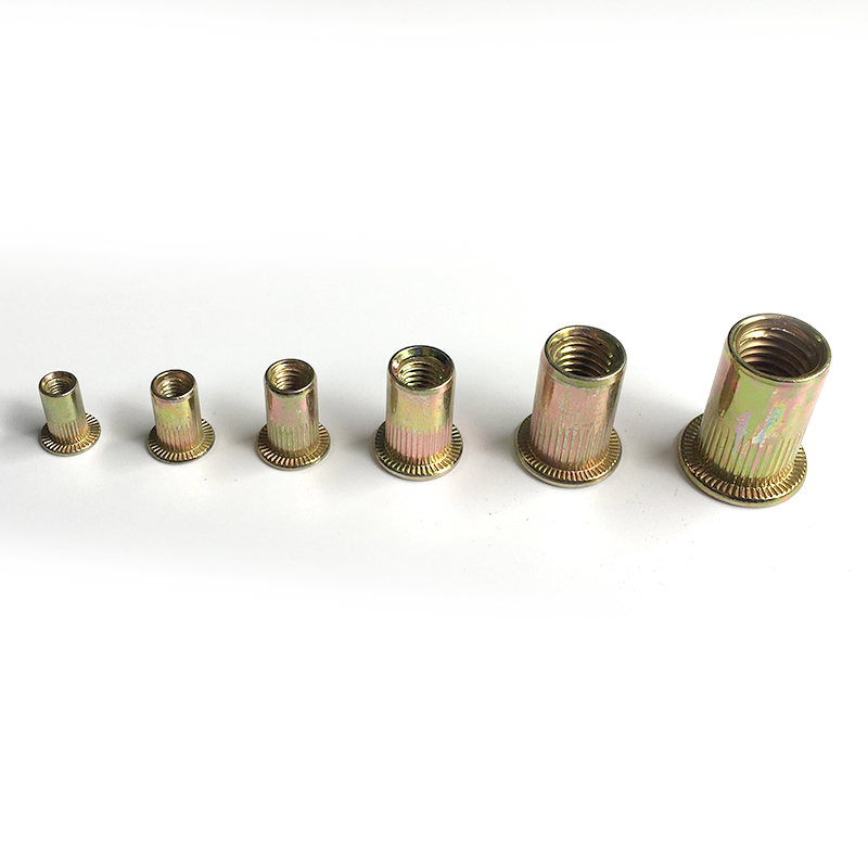 210 PCS STAINLESS ZINC RIVNUTS THREADED BLIND RIVET NUTS OPEN END