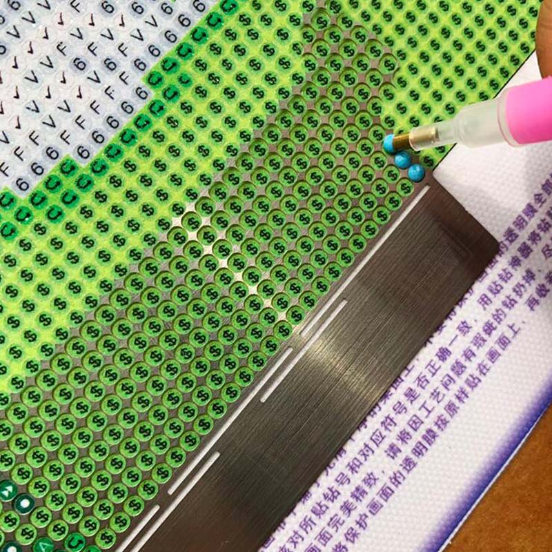 Cross Embroidery 5D Diamond Painting Ruler Full Drill Scale Mould Mesh