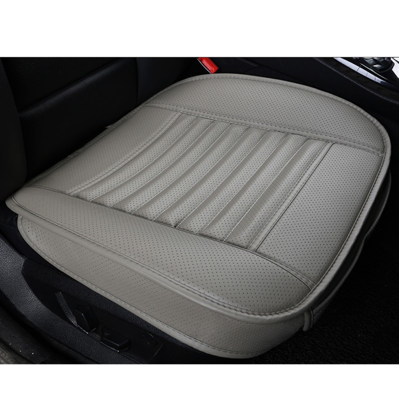 PU Leather Car Front Seat Cover Auto Chair Cushion Mat Pad Full ...