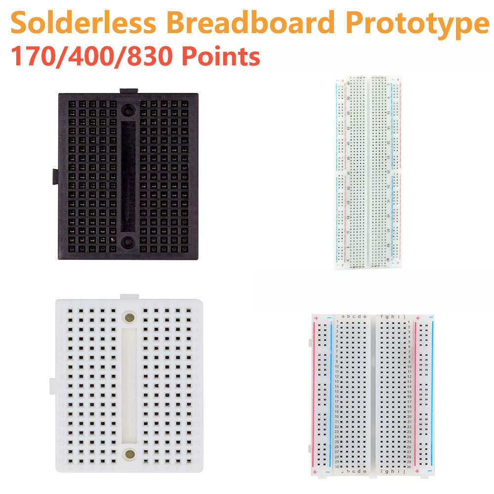 ABS Breadboard 830 400 700 170 Point Solderless Prototype PCB Board Jumper Wire