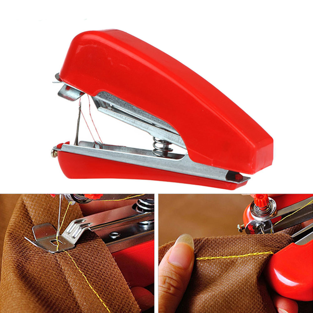 Portable Mini Hand Held Sewing Machine Small Compact Child Easy