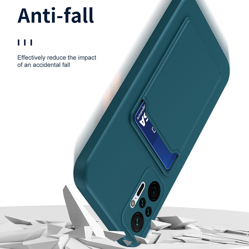 Cracedily Cover Per Xiaomi Redmi Note 13 Pro 5G Case, Custodia Xiaomi Poco X6 5G Cover Pelle Premium Portafoglio Con Porta Carte Magnetica Supporto Protezione Flip Case Custodia,Blu-verde - Foto 3