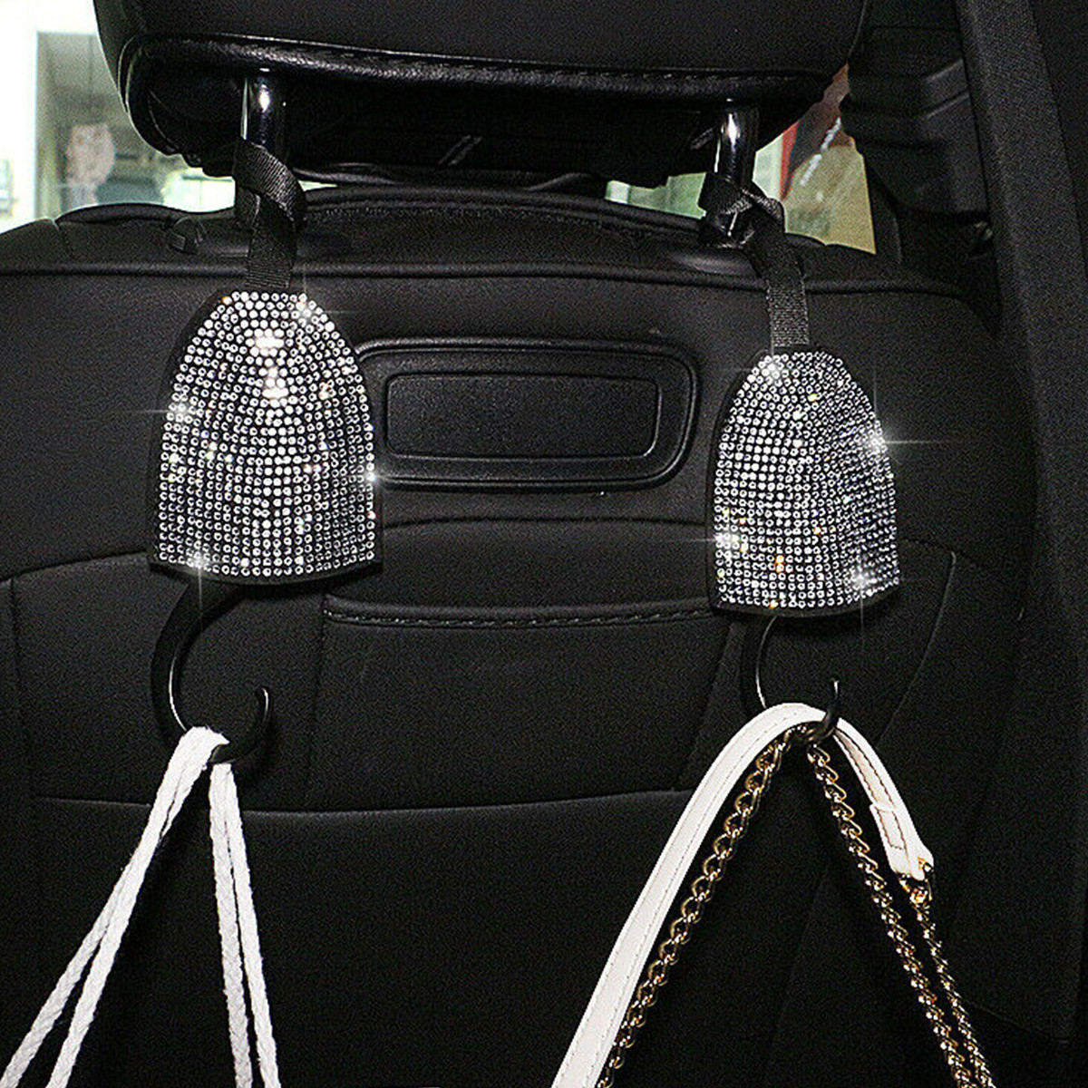 Universal Sparkle Luxury Bling Bling Rhinestone Diamond Car Decor