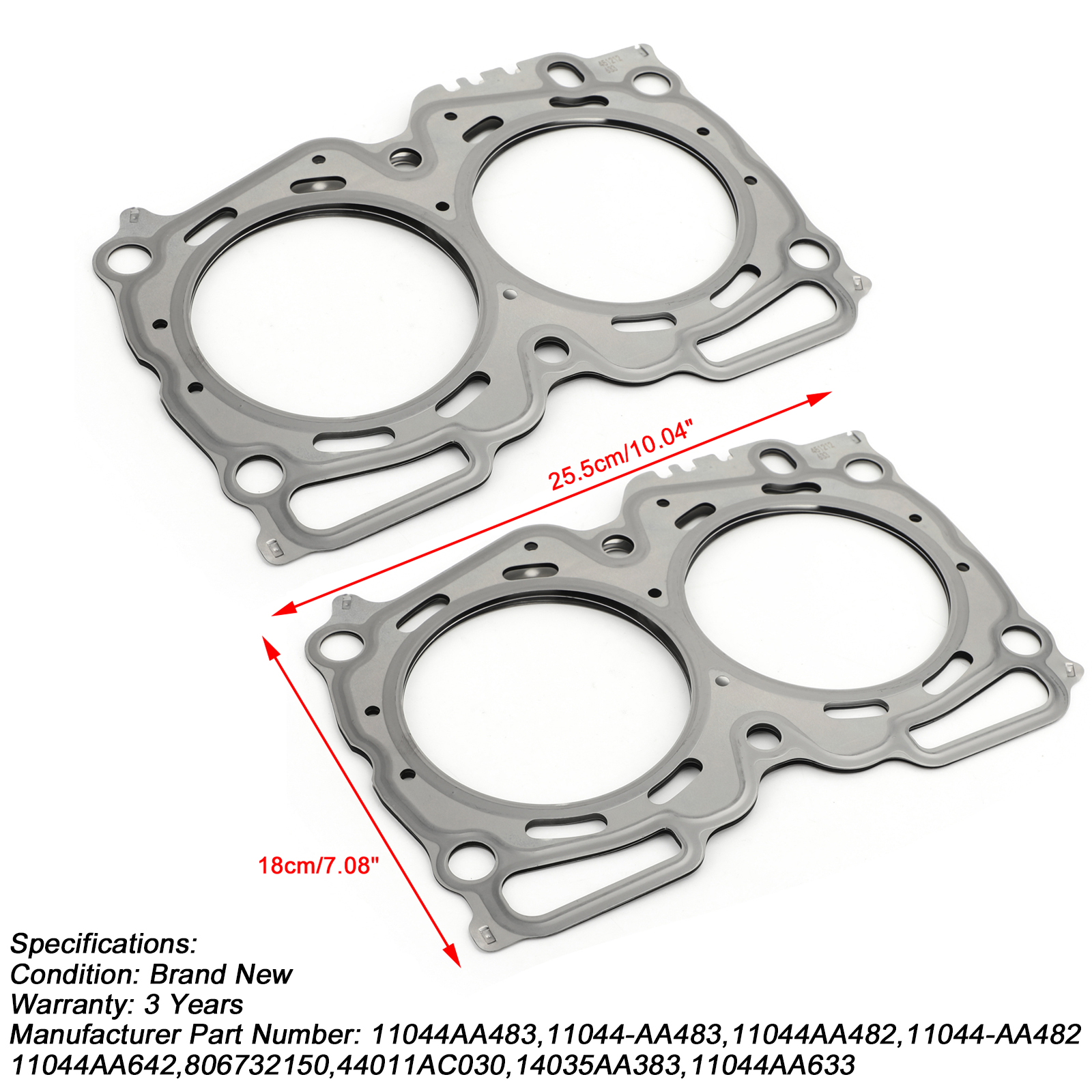MLS Head Gasket Set for Subaru 0205 Impreza WRX EJ205 2.0 TURBO