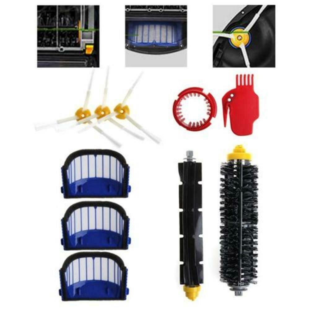 Filter Brush Kits For iRobot Roomba 600 Series 610 630 650 Vacuum Part Cleaner eBay