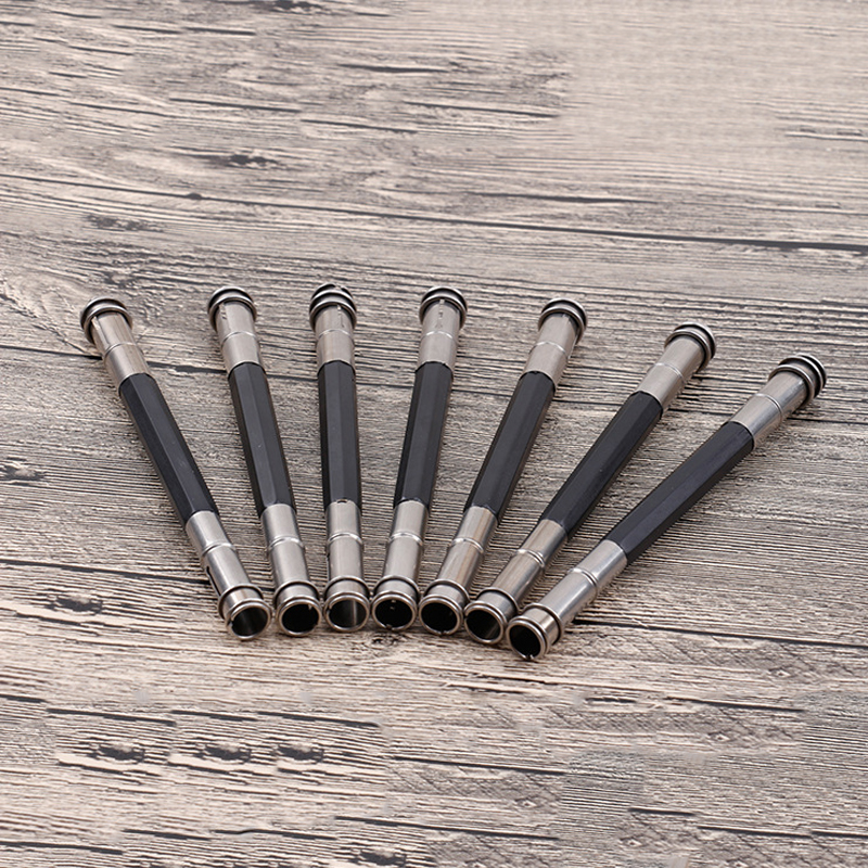 5 Pcs Lengthener Holder Wooden Pencil Extender Painting Drawing Tool