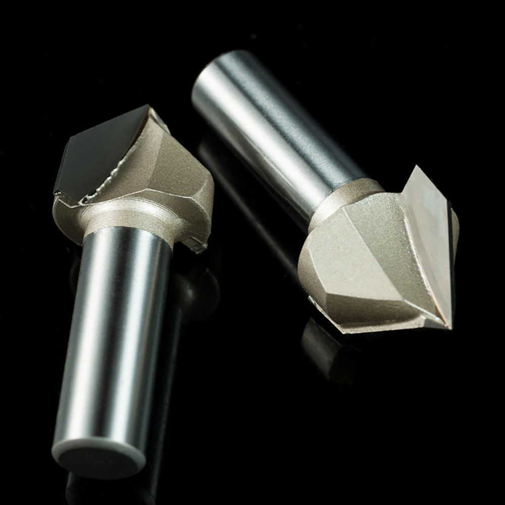 90 Degree Wood Working Router CNC Engraving V Groove Carbide Router Bit