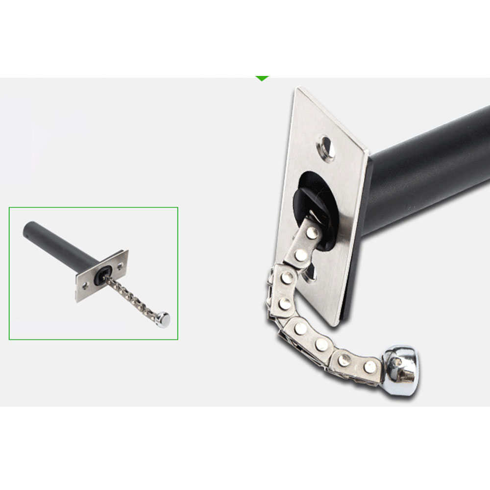 Concealed Internal Door Closer Chain Spring FIRE RATED Brass Nickel