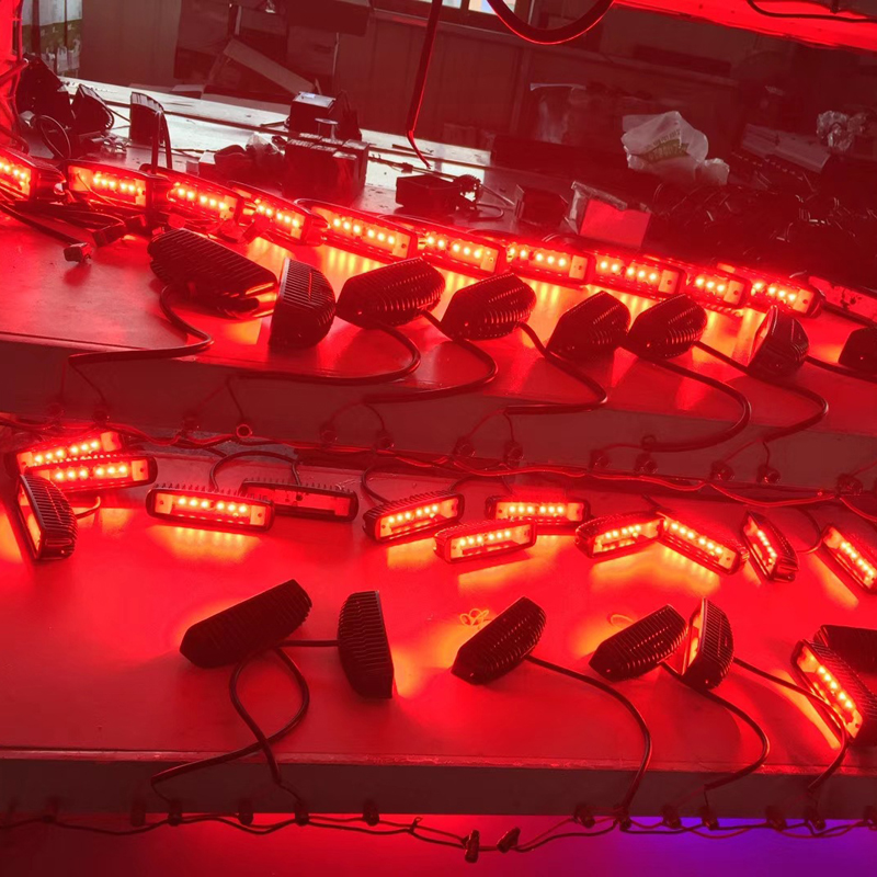 6 LED-Notfall-Blitzlichter, rot, blau, Stroboskop-Warnung, blinkendes  Autolicht, Vorsicht, Gefahrenbeleuchtung, Bar für Autos, LKW, aktuelle  Trends, günstig kaufen