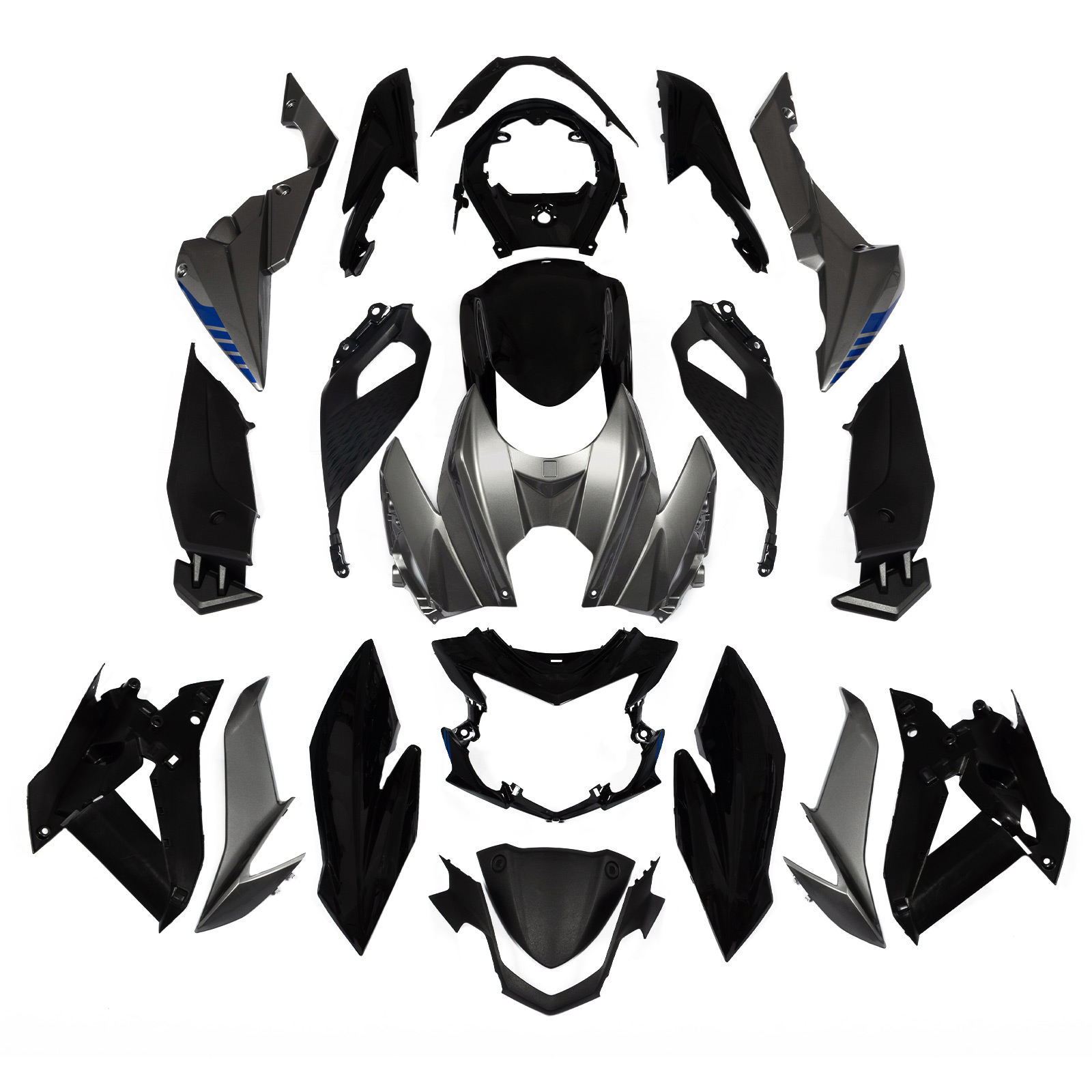 適用於 Suzuki GSXS GSX-S 750 2017-2024 全車彩繪車殼 002-極限超快感