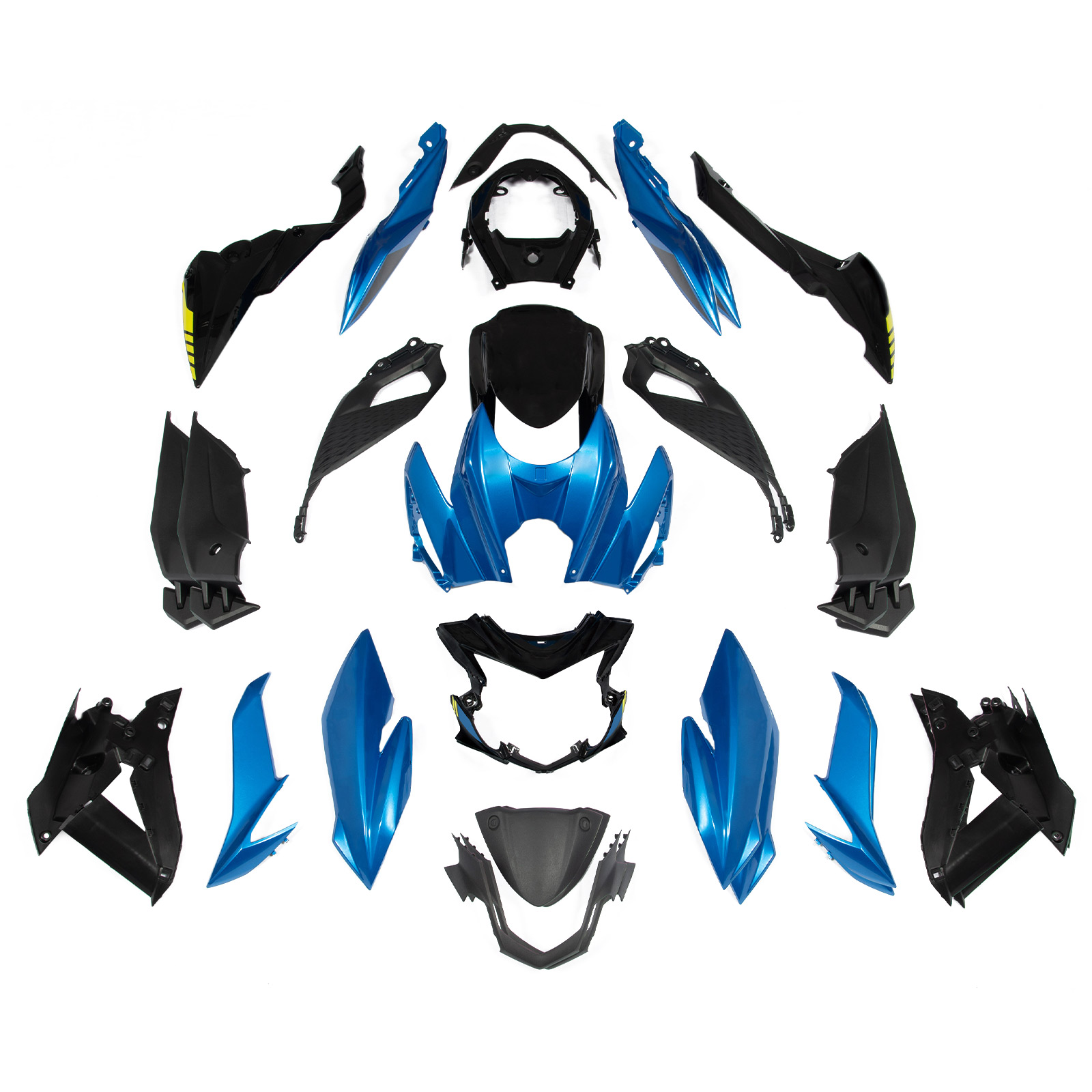 適用於 Suzuki GSXS GSX-S 750 2017-2024 全車彩繪車殼 003-極限超快感