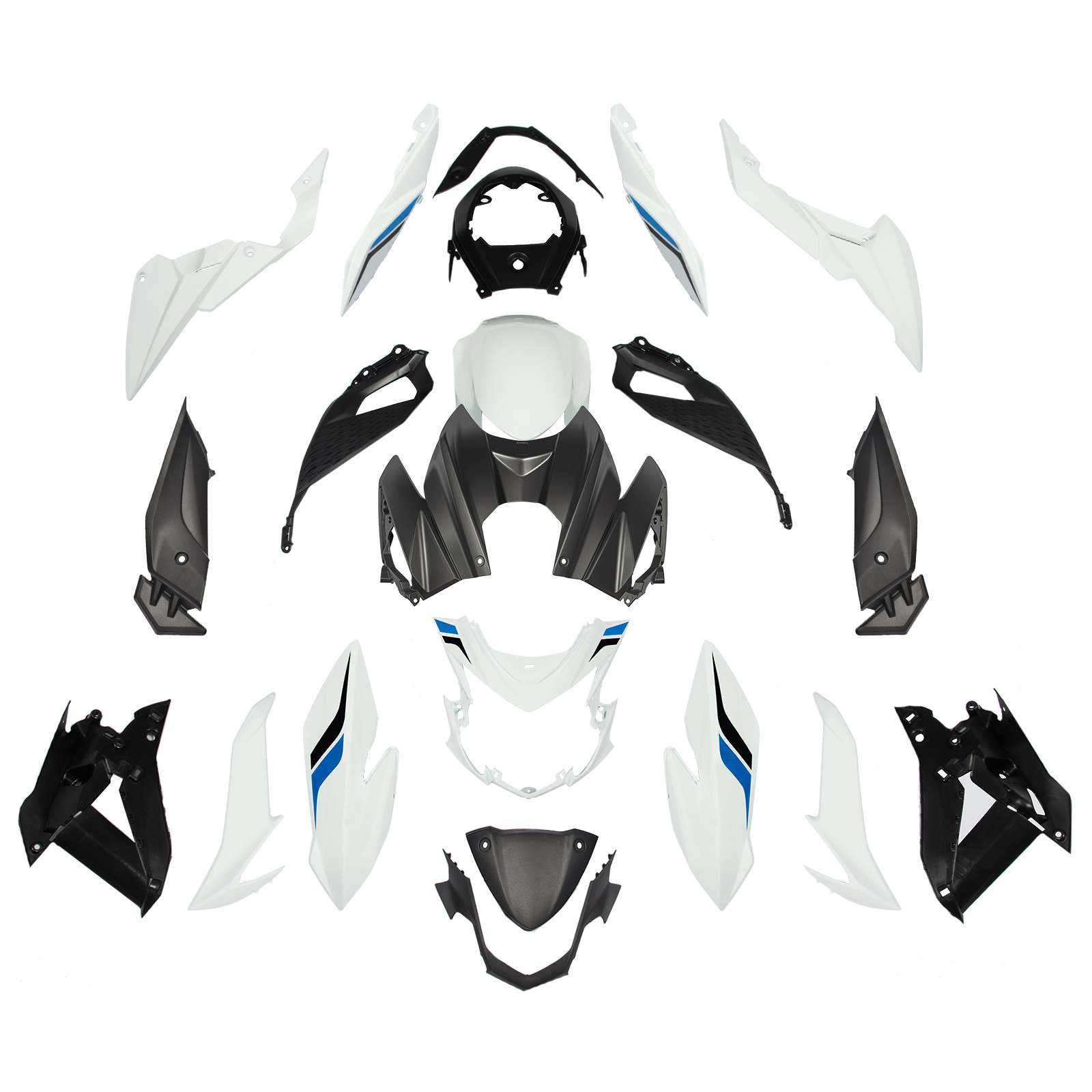 適用於 Suzuki GSXS GSX-S 750 2017-2024 全車彩繪車殼 004-極限超快感