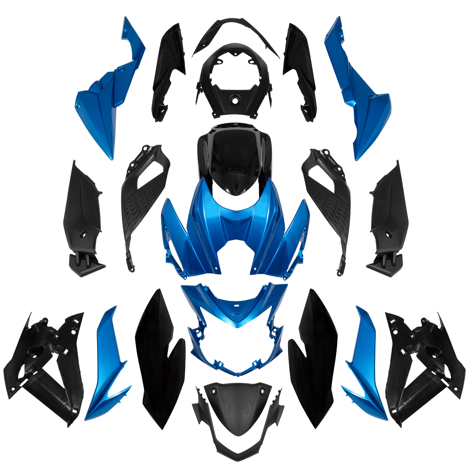 適用於 Suzuki GSXS GSX-S 750 2017-2024 全車彩繪車殼 012-極限超快感
