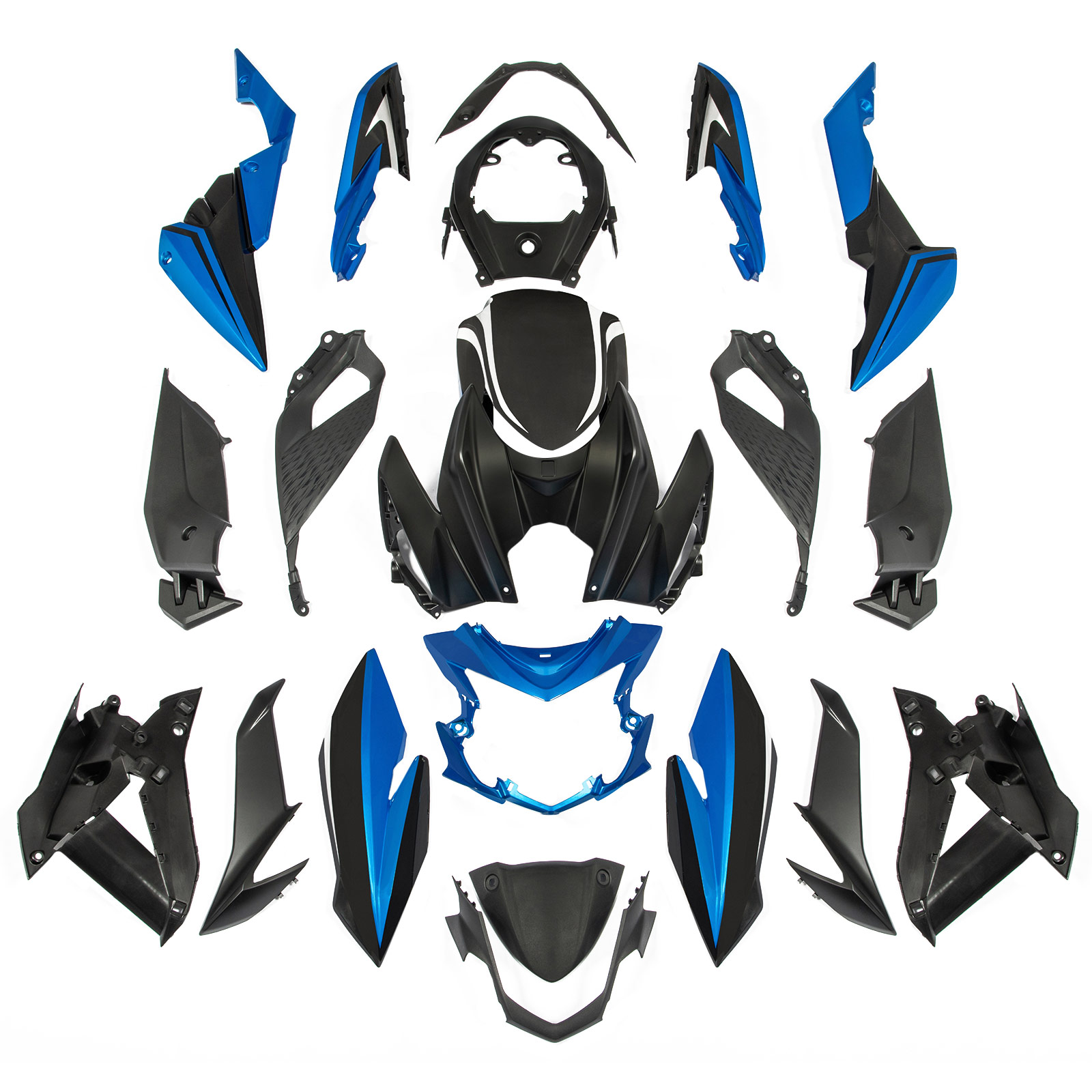 適用於 Suzuki GSXS GSX-S 750 2017-2024 全車彩繪車殼 013-極限超快感