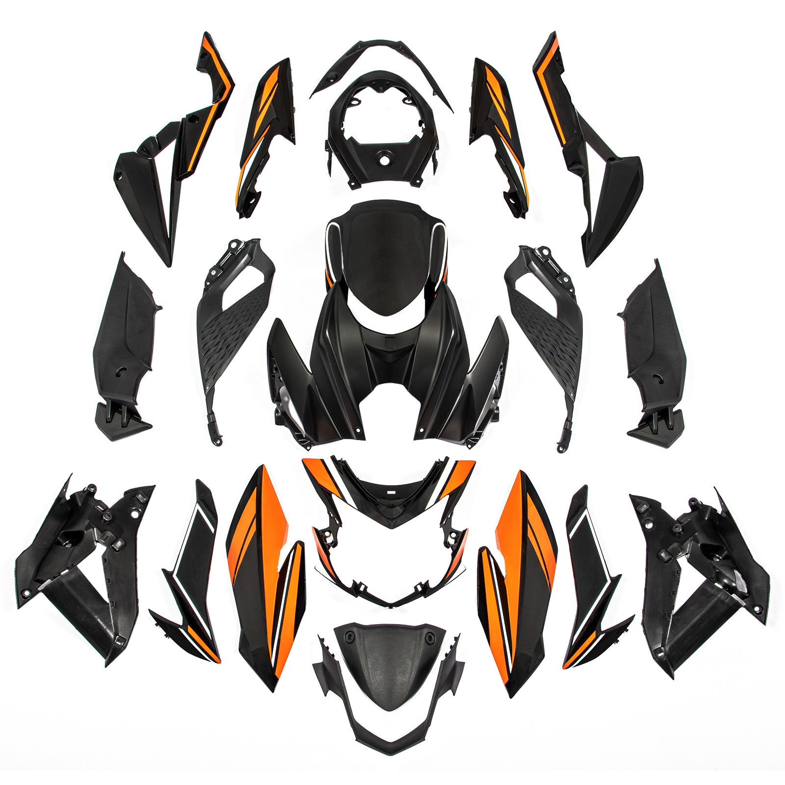 適用於 Suzuki GSXS GSX-S 750 2017-2024 全車彩繪車殼 014-極限超快感