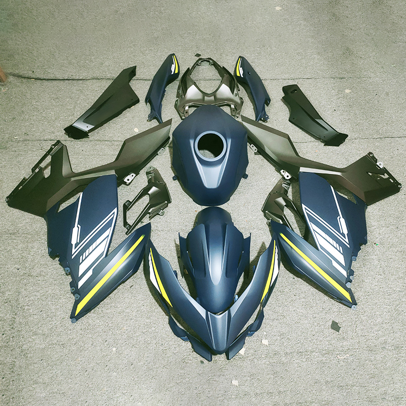 適用於Kawasaki Ninja400-1824全車彩繪車殼105-極限超快感