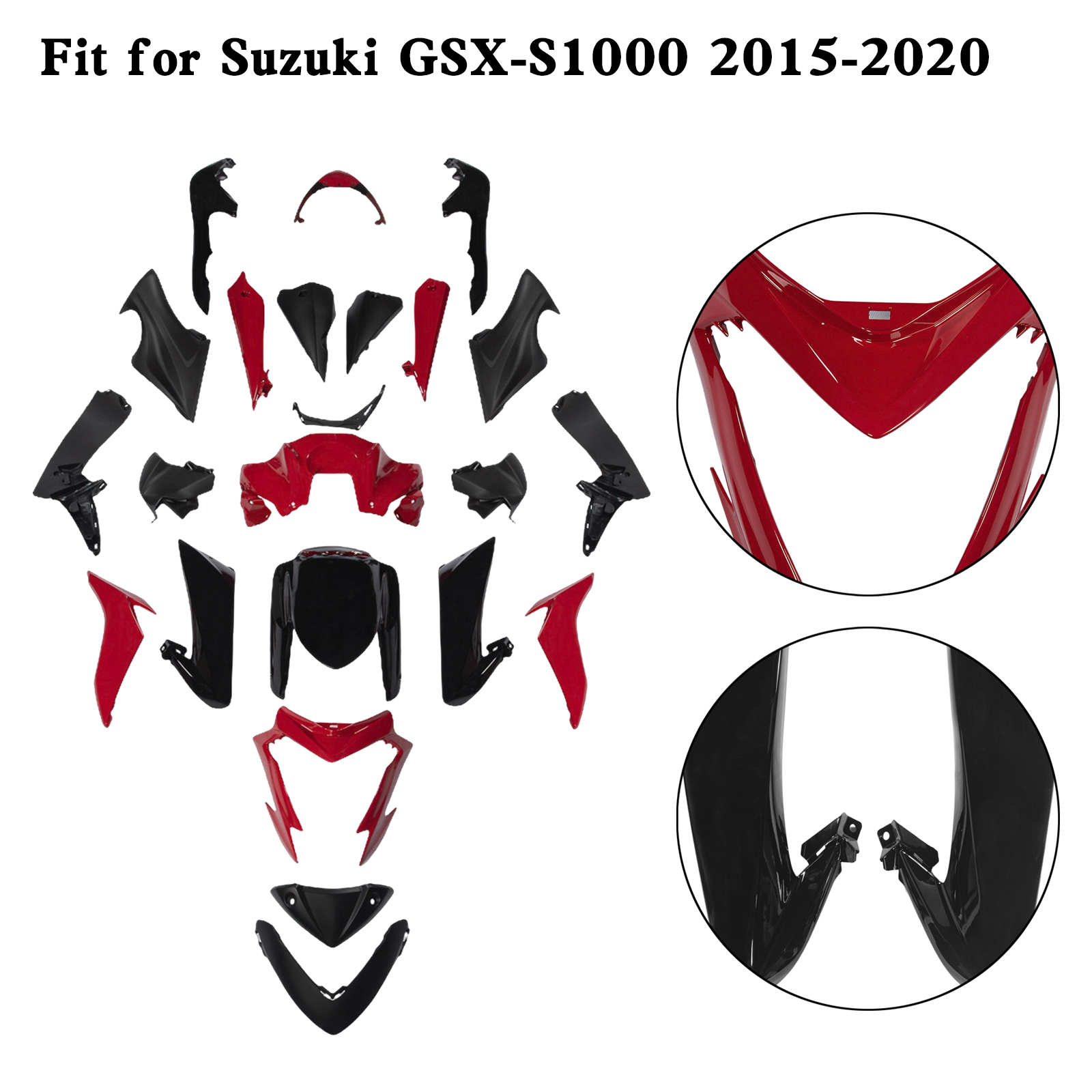 適用於 Suzuki GSX-S 1000 GSXS 2015-2020 全車彩繪車殼001-極限超快感