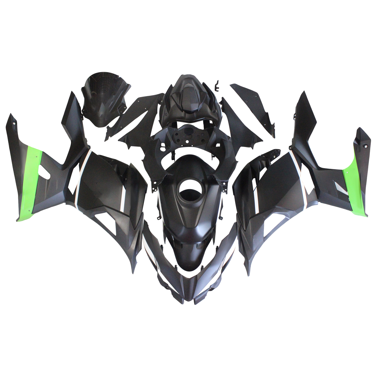 適用於Kawasaki Ninja400-1824全車彩繪車殼111-極限超快感
