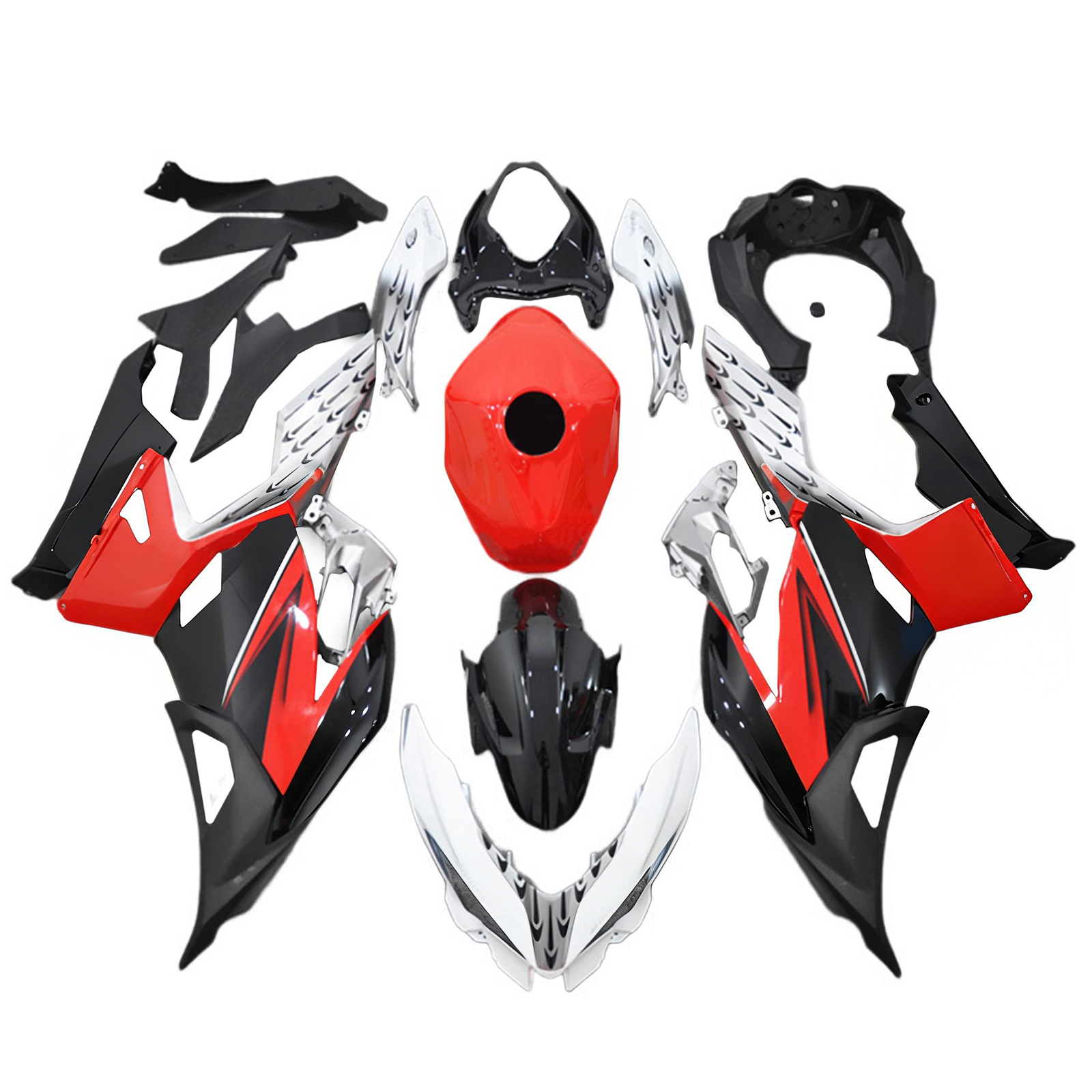 適用於Kawasaki Ninja400-1824全車彩繪車殼131-極限超快感