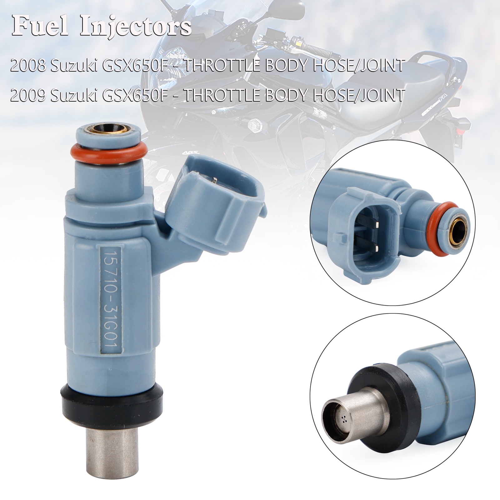 12 Holes 15710-17H00 Suzuki GSX650F KATANA 08-09噴油嘴