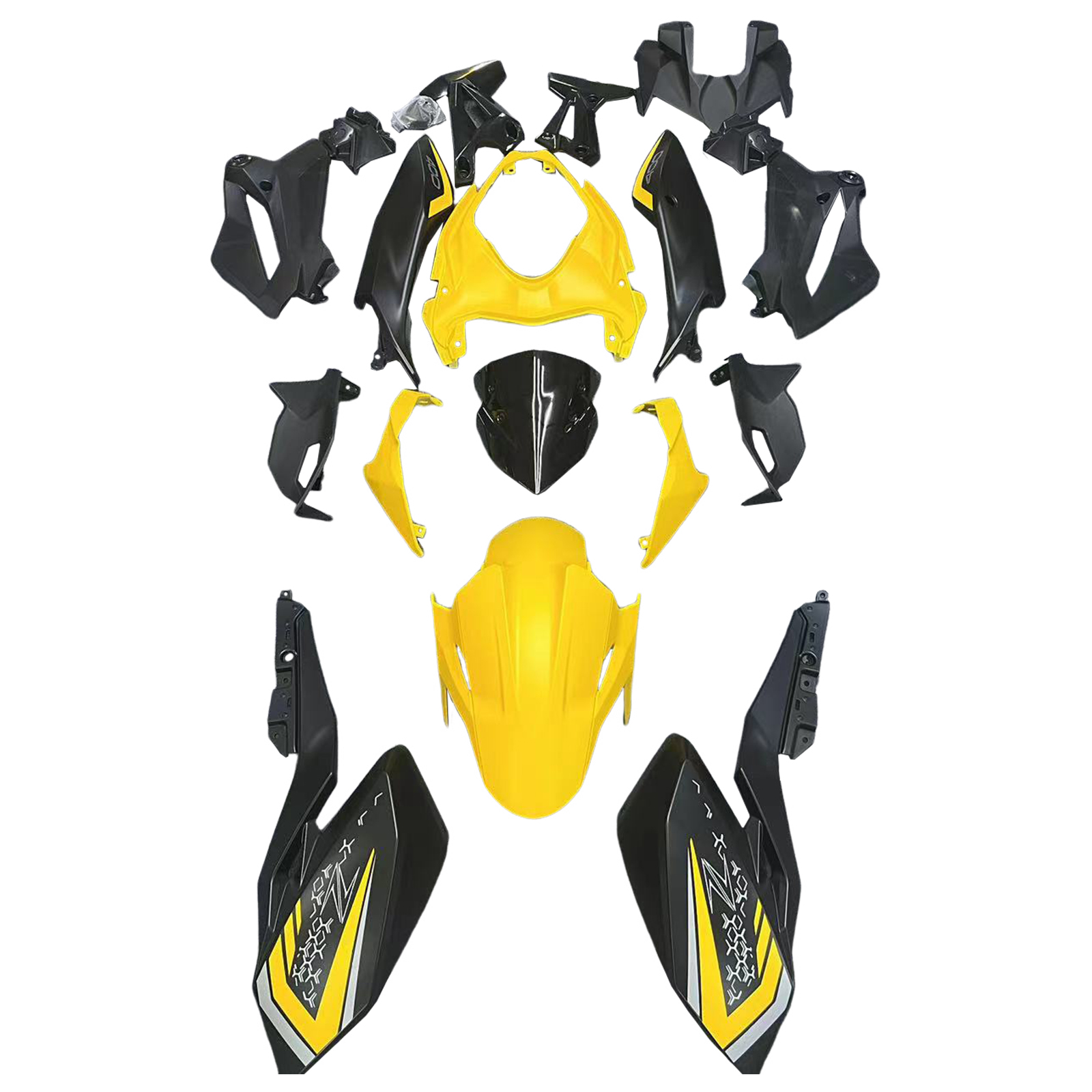 Kawasaki Z400 2018-2024全車彩繪車殼113-極限超快感