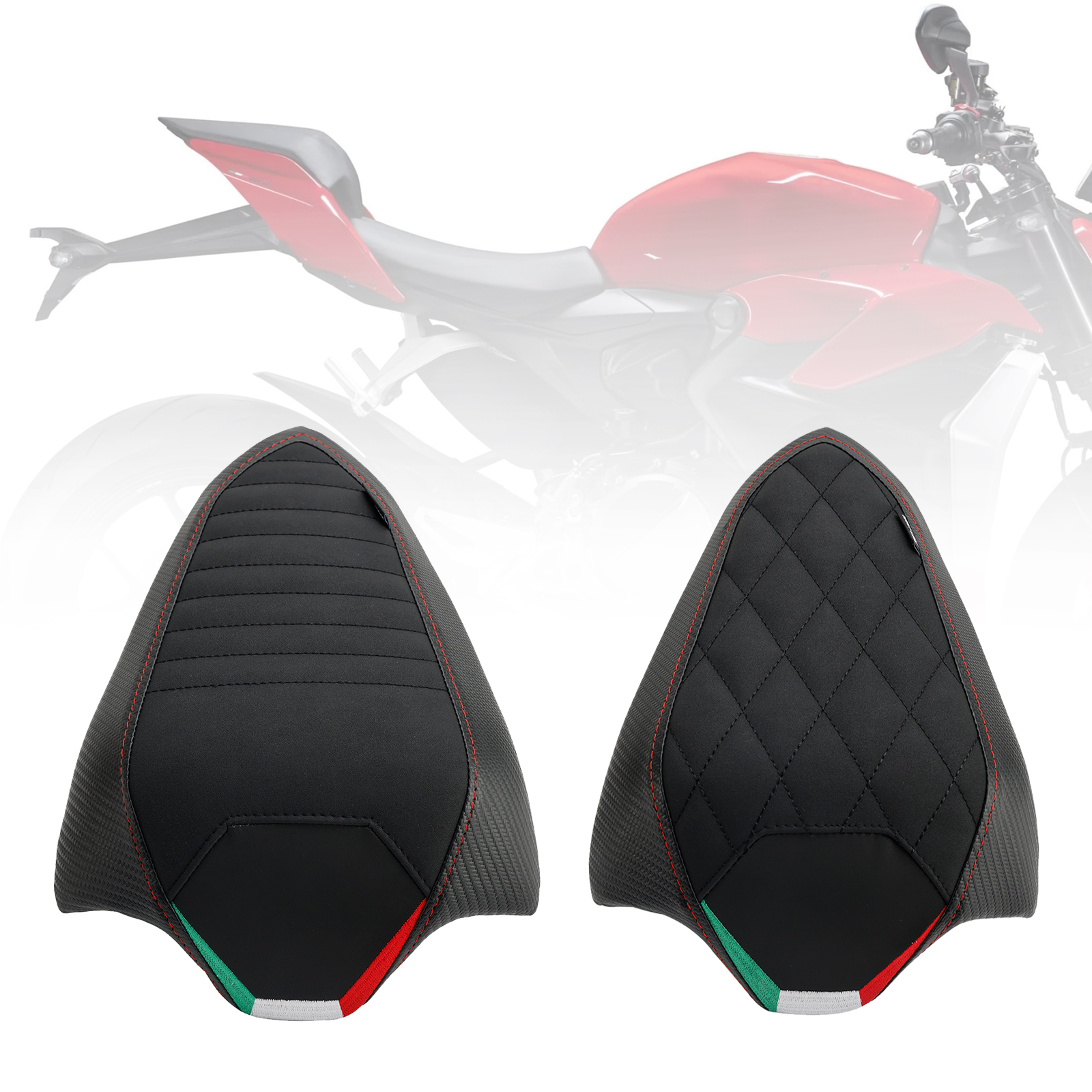 Ducati Streetfighter V2 2022-2023專用改裝造型後坐墊-極限超快感