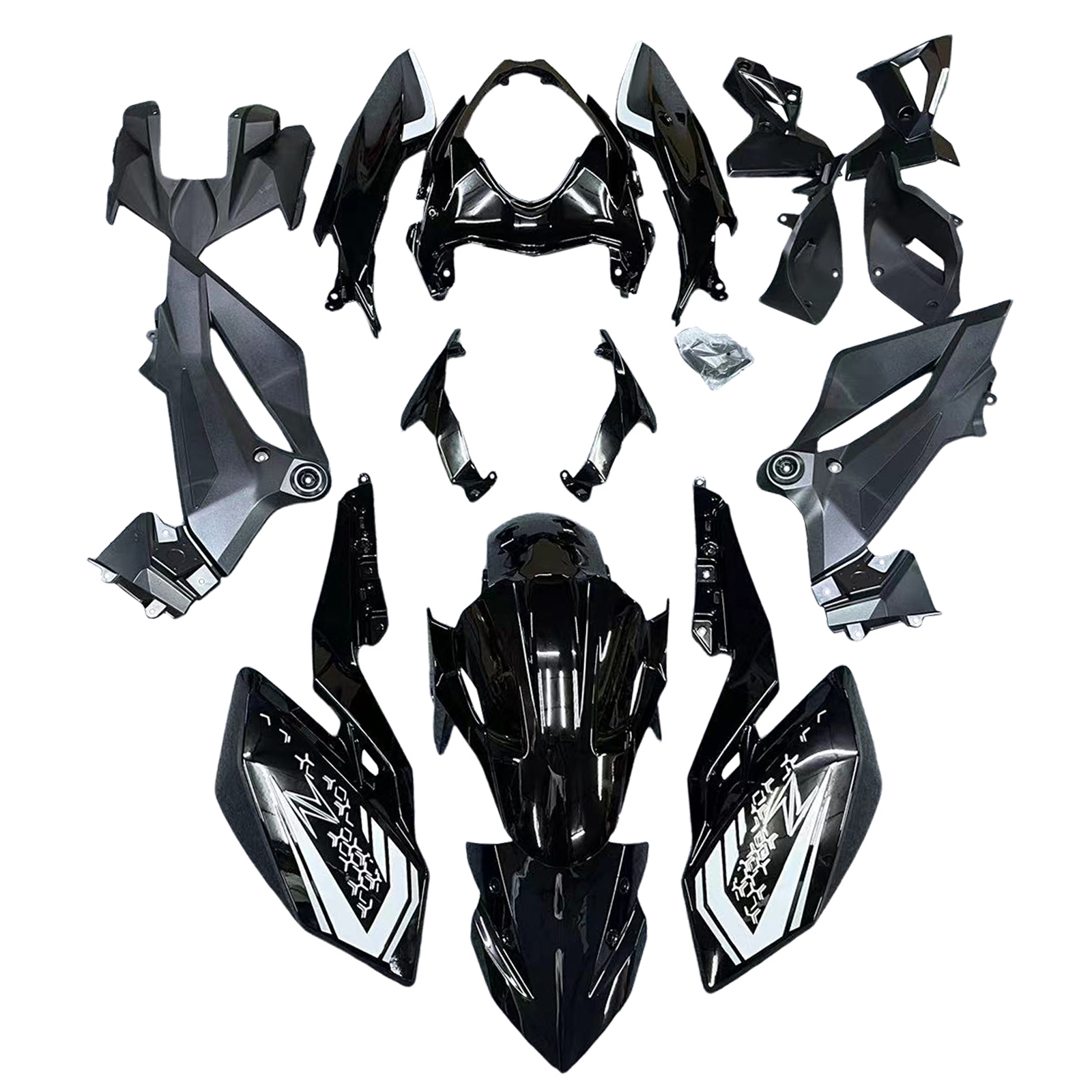 Kawasaki Z400 2018-2024全車彩繪車殼115-極限超快感