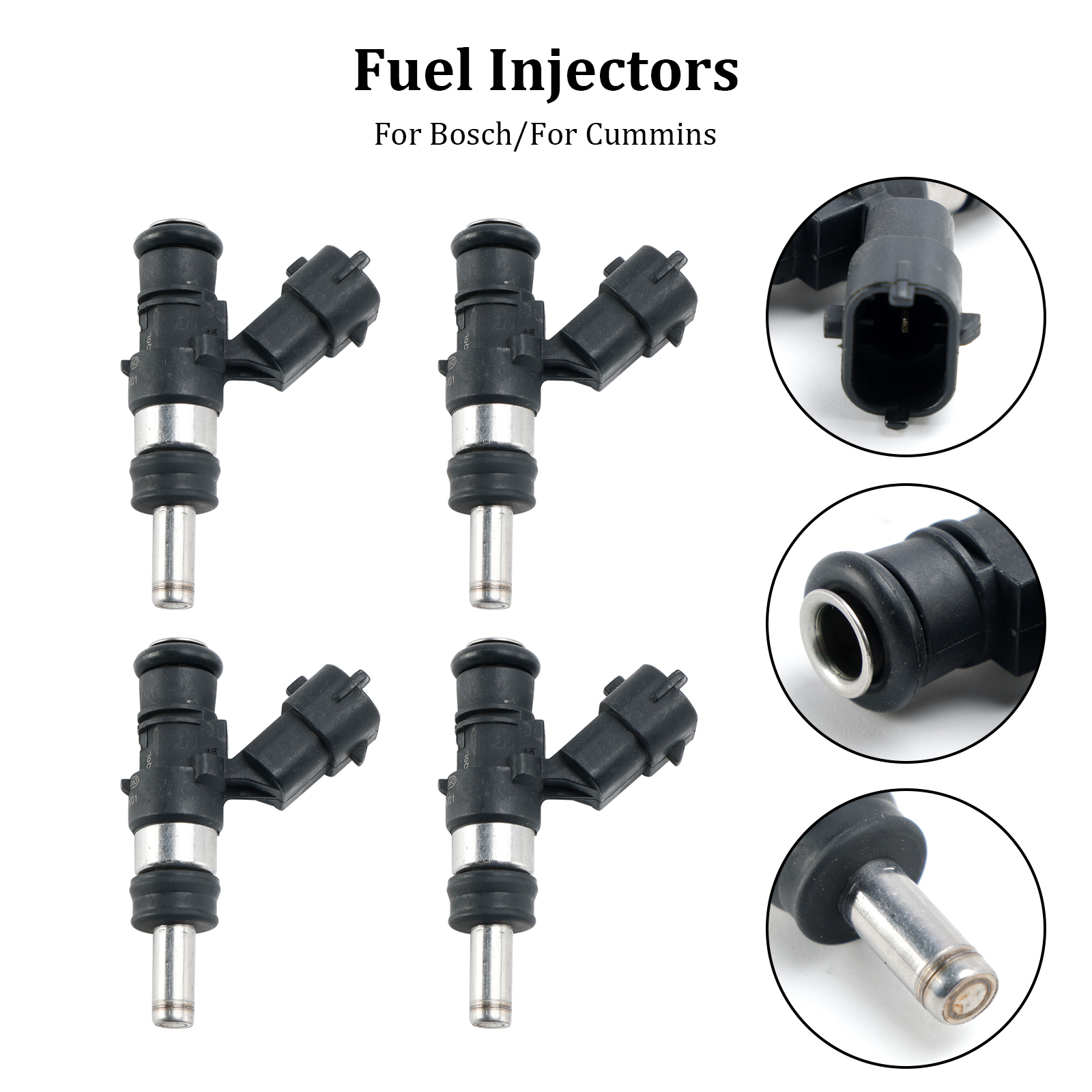 Cummins Bosch 0444043016 ISX2888173 0280158714 0280158701噴油嘴(4隻組)