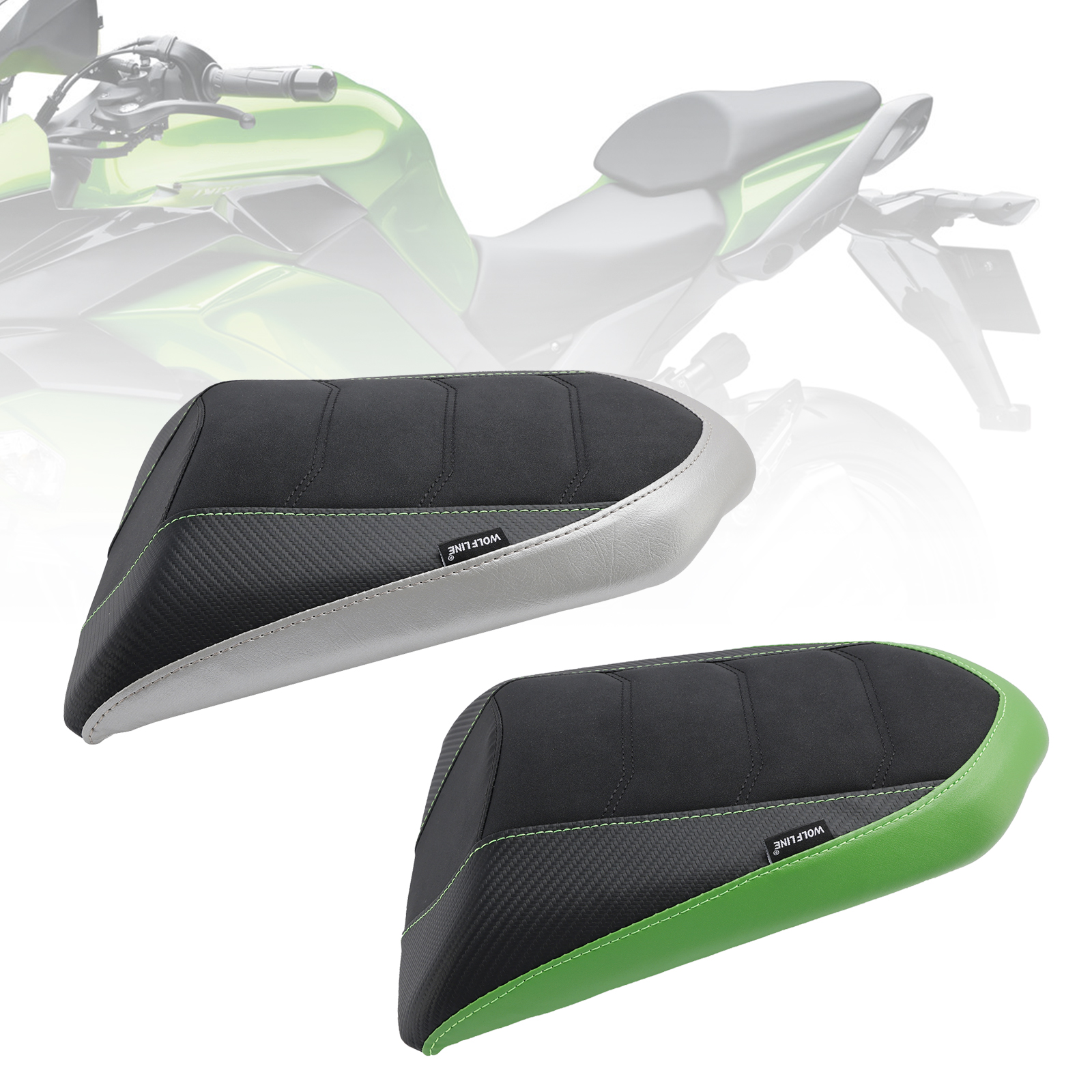 KAWASAKI Ninja 1000SX 2022-2023專用改裝造型後坐墊-極限超快感