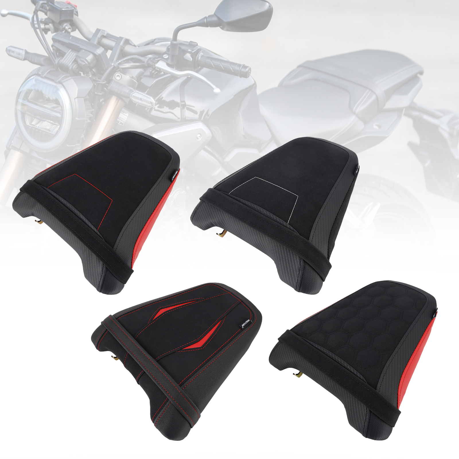 Honda Cb650R Cbr650R 2024-2025專用改裝造型後座墊-極限超快感