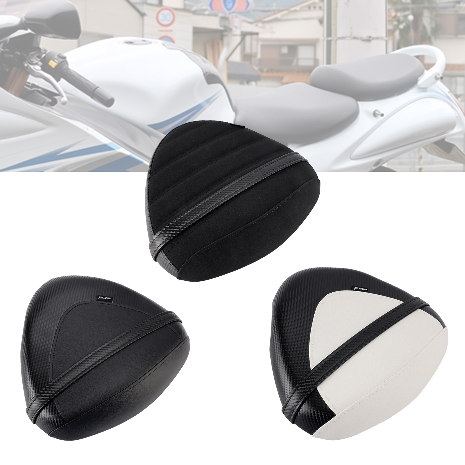 SUZUKI Hayabusa GSX1300R 22-24專用改裝造型後坐墊-極限超快感