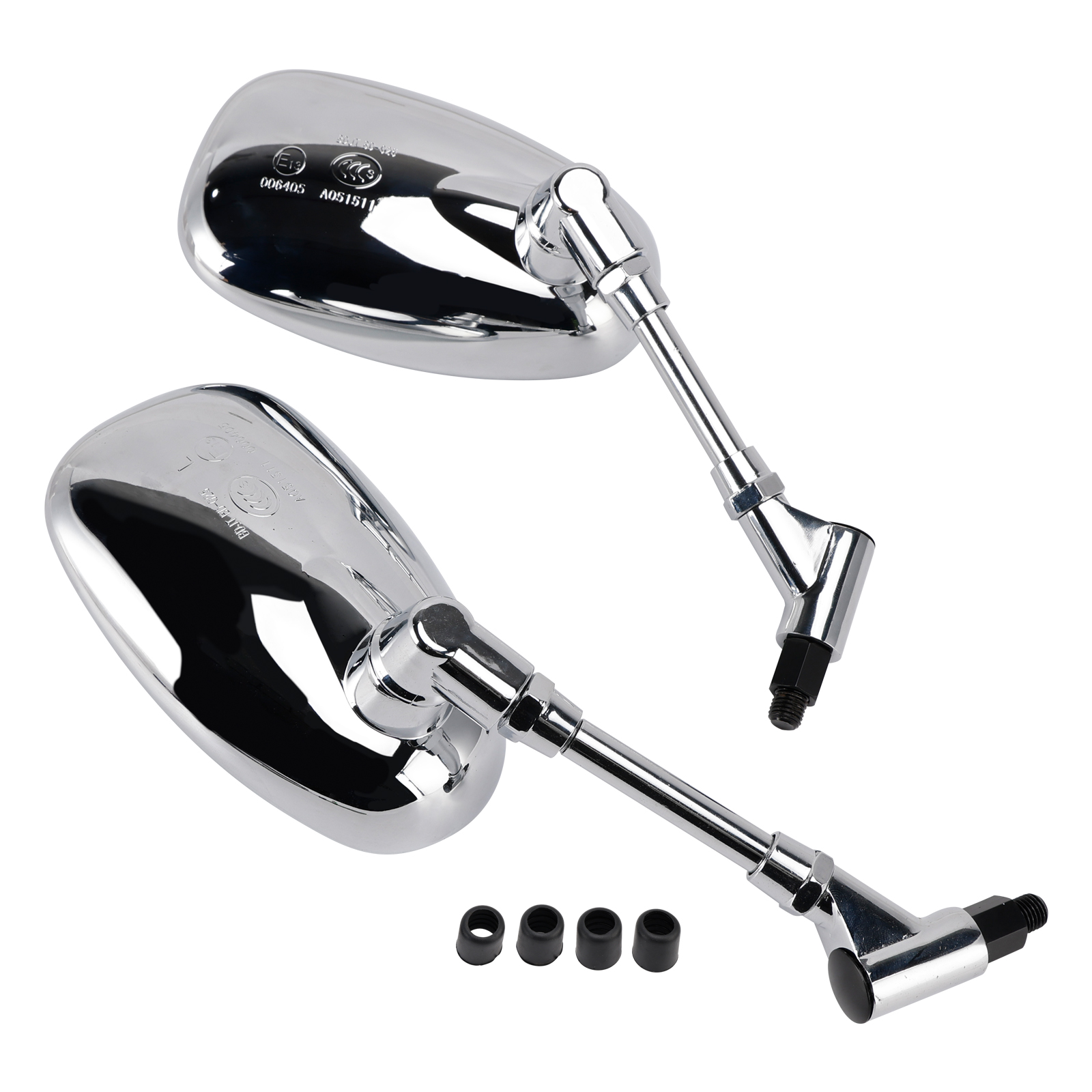適用於 Suzuki GSR 600 / ABS 06-11 SFV 650 Gladius 09-15 照後鏡10mm