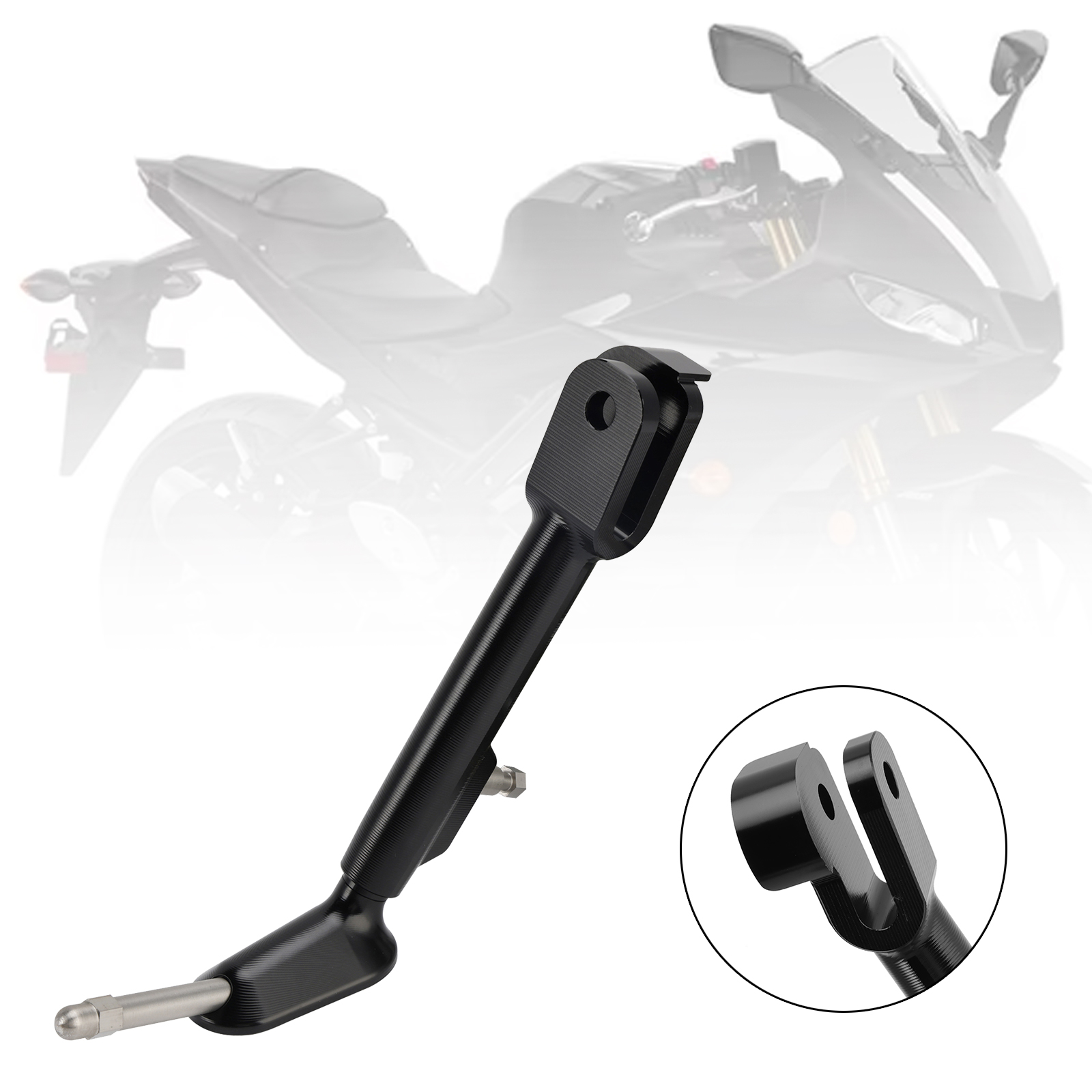 適用於 Yamaha YZF-R3 YZF R3 2019-2025 可調式側支架-極限超快感