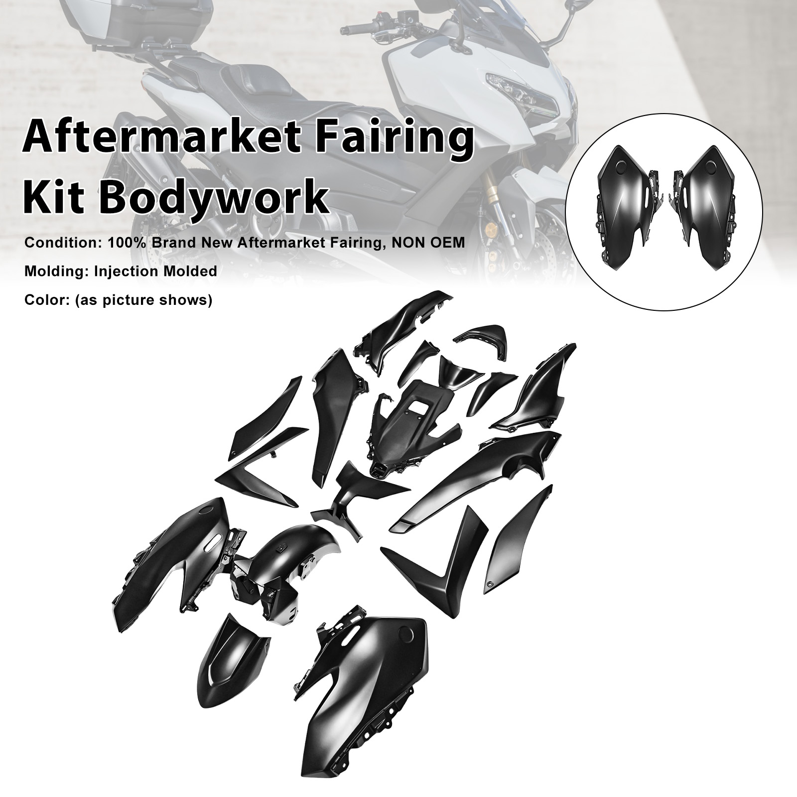 適用於 Yamaha T-Max 560 2025+ 全車彩繪車殼 002-極限超快感