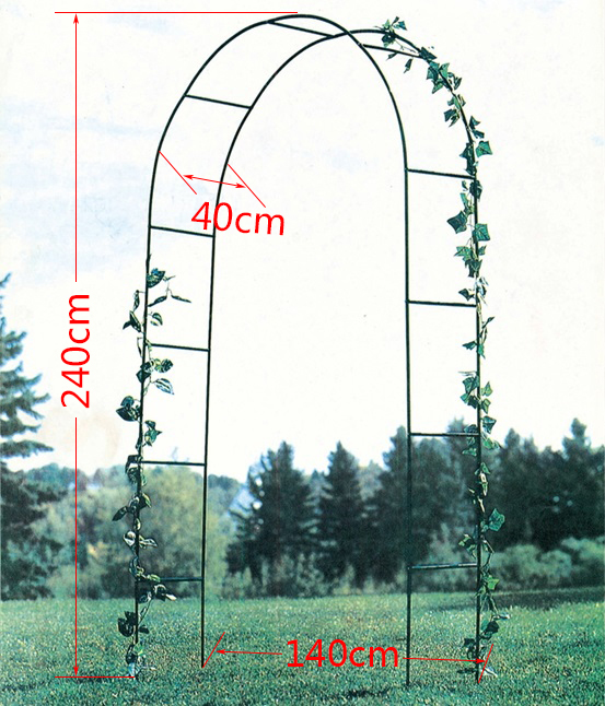 Арка Садовая металлическая giardino Club 140х37х240см